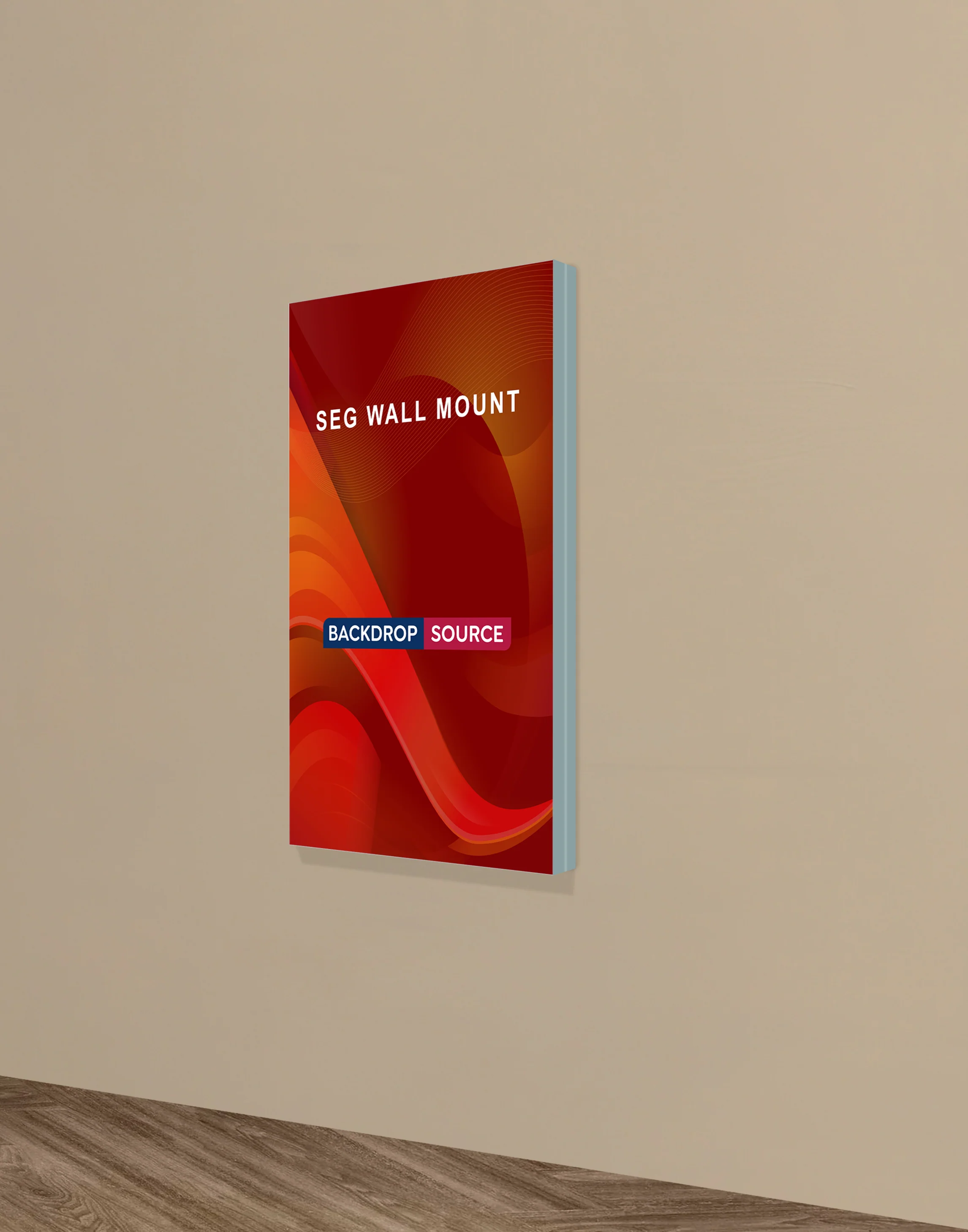 Wall-Mounted SEG Fabric display - 1.57" Depth - Image 8